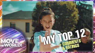 JUNIOR EUROVISION 2020 | MY TOP 12 | COMMENTS & RATINGS