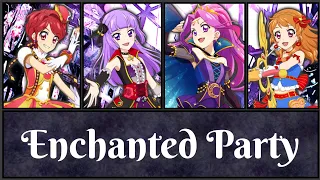 Enchanted Party ~ Kaede, Sumire, Mizuki and Akari Mix Ver (Full Romaji Lyrics)