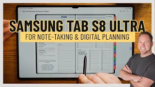 How to Use the Samsung tab 8 and S Pen for Note-taking | OneNote | Noteshelf | Samsung Notes