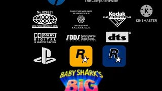 Playstation Studio Rockstar Game Rockstar North Blockbuster Entertainment Logo (2024)