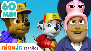 PAW Patrol | ¡1 hora de los MEJORES rescates de la Patrulla Marina!| Nick Jr. en Español