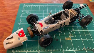 F1 Honda RA272 1965 Mexico Winner Tamiya 1/20 scale build