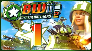 Battalion Wars 2 Walkthrough Part 1 (Wii) HD 1080p