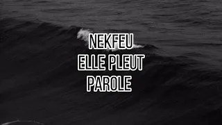 Nekfeu - Elle Pleut (paroles)