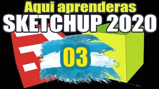 Curso gratis Sketchup 2020 #03 Segundo día con Linea