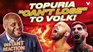 Ilia Topuria "CANNOT AFFORD TO LOSE" to Alexander Volkanovski | Daniel Cormier Instant Reaction