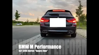 G31 540i M Performance Sound   HD 720p