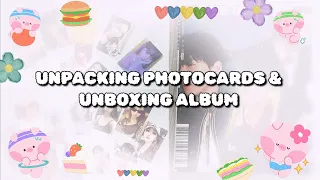 РАСПАКОВКА K-POP КАРТ И АЛЬБОМА (SHOWNU & HYUNGWON) | unpacking photocards & album