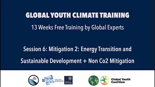 Global Youth Climate Training | Session 6 | Mitigation 2 | SPANISH