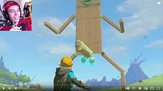 Folagor Reacciona Mejores construcciones y memes de Zelda Tears Of The Kingdom