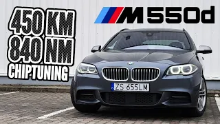 2016 BMW F11 M550d - 100 km/h w 4.3 sekundy. BARDZO szybki Diesel.