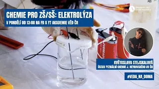 #veda_na_doma: Chemie pro ZŠ/SŠ: Elektrolýza