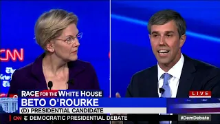 Democratic debate highlights: Warren under attack