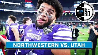 Las Vegas Bowl: Northwestern vs. Utah | Dec. 23, 2023 | B1G Football in 60