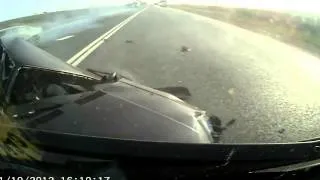 Incredible luck in road accidents