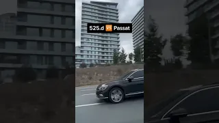 BMW 525.d vs VW PASSAT 1.5 TSI KAPIŞMASI