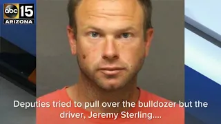 Kingman man arrested after pursuit of stolen bulldozer - ABC15 Crime
