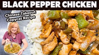 BLACK PEPPER CHICKEN Chinese Takeout Copycat Recipe