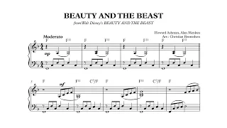 Beauty And The Beast - Piano