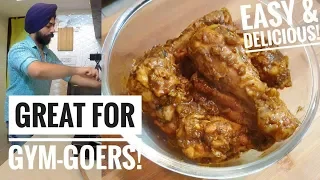 EASIEST Chicken Recipe EVER!! With Calorie Info for Gym Diet | Chicken Sokha