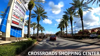 Driving around Disney's Crossroads Shopping Center