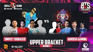 simply TOOBASED vs Arkosh Gaming - BTS Pro Series 10 Americas - Phase 1 - B03