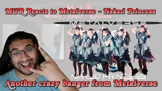 METALVERSE - Naked Princess (OFFICIAL Live Music Video) (Reaction)#metalverse #jmetal #reaction