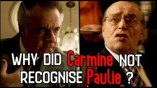 Why Did Carmine Not Recognise Paulie? | The Sopranos Explained