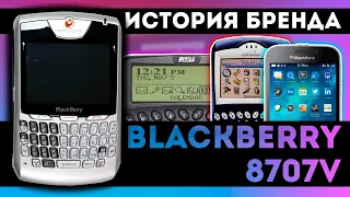 BlackBerry - история успеха. BlackBerry 8707v обзор
