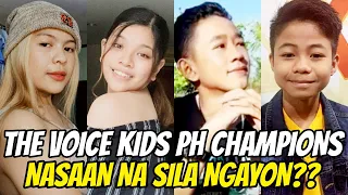 Ano NANGYARE sa The Voice Kids Philippines CHAMPIONS?? Nasaan Na Sila Ngayon?