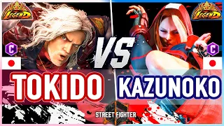 SF6 🔥 Tokido (Ken) vs Kazunoko (Cammy) 🔥 Street Fighter 6