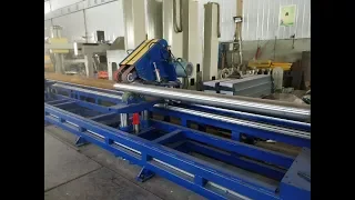 Auto belt grinding machine for pipe/tube