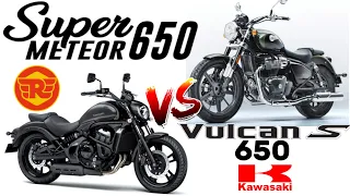 Meteor 650 Vs Vulcan S 650 - Which is the best midweight Cruiser?