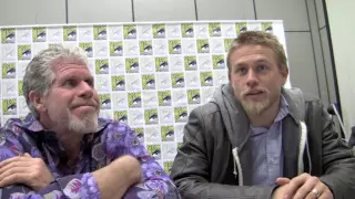 SDCC '11 Ron Perlman & Charlie Hunnam "Sons of Anarchy" interview