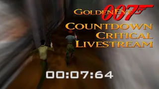 GoldenEye 007 N64 - Countdown Critical - Livestream (UltraHDMI)