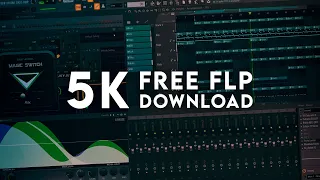 5K Subscribers | Trap Beat in FL Studio (Free FLP + Loops DL)