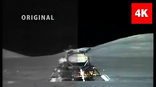 [4K] Astronauts Come Back to Earth from Moon, 1972