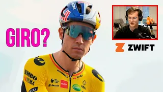 Should Wout van Aert ride the Giro d'Italia 2023? Lanterne Rouge x Zwift