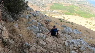 ISRAEL - Arbel Mountain Loop Trail. הר ארבל מסלול מעגלי ארוך