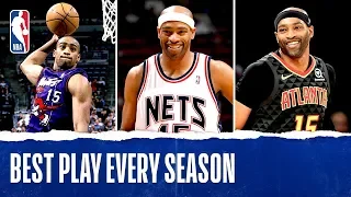 Vince Carter's Best Play Each Season In His NBA Career