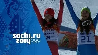 Alpine Skiing - Ladies' Downhill - Maze & Gisin Win Gold | Sochi 2014 Winter Olympics