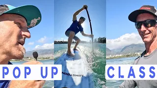 SUP Foil Flatwater Start Pop Up Class with Jeremy Riggs