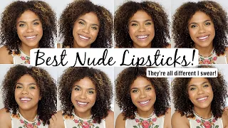 Best Nude Lipsticks! Drugstore + High End! Nude Lipstick for WOC