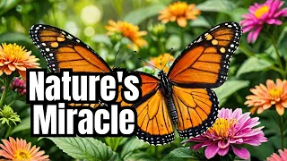 Monarch Butterfly | Relaxing ASMR Meditation for Stress Relief 4K