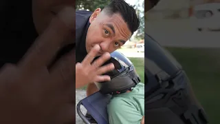 NEVER REMOVE SOMEONE ELSE'S MOTORCYCLE HELMET