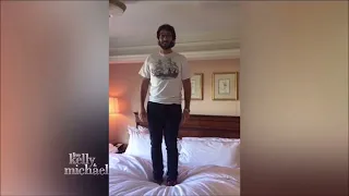 Josh Groban Hotel Room Gym - funny 2015