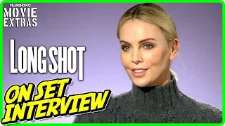 LONG SHOT | On-set Interview with Charlize Theron "Charlotte Field"