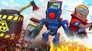 ПОЛОСА ПРЕПЯТСТВИЙ ДЛЯ РОБОТОВ | ВЫЖИВАНИЕ в Scrap Mechanic #15 | ТОТАЛЬНОЕ ОБНОВЛЕНИЕ