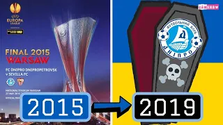 DNIPRO DNIPROPETROVSK | Á quân "Ngựa ô" EUROPA LEAGUE 2014/15 và SỰ BIẾN MẤT khỏi thế giới bóng đá