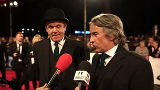 Stan and Ollie stars, Steve Coogan and John C Reilly at BFI London World Premiere